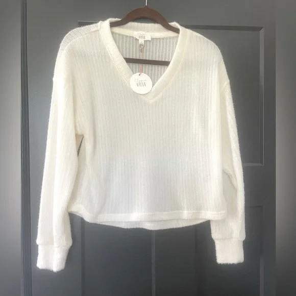 Hippie Rose Winter White loungewear set size small - Picture 2 of 8